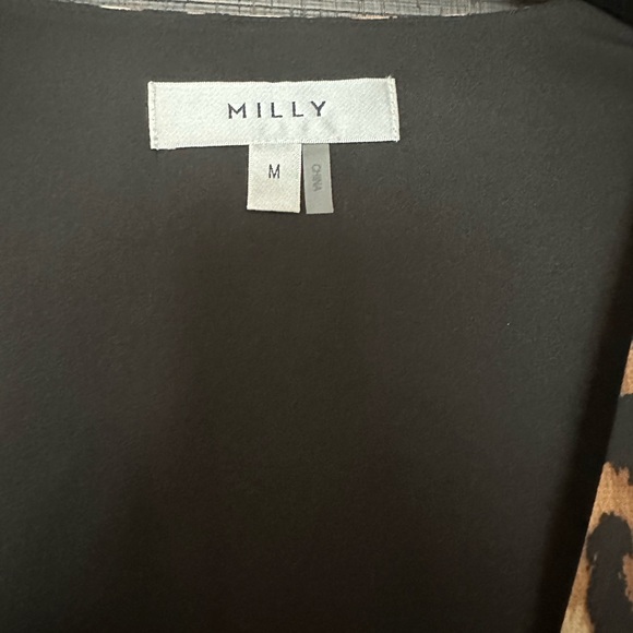 Milly Greer Leopard Blouse NWOT - Picture 6 of 8